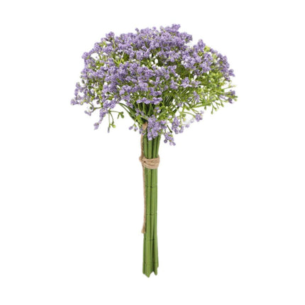 16pcs Artificial Foam Full Star Flowers Wedding Bouquet Home Decor Simulation White - Petal & Stem