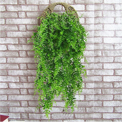 2 Pack 76cm Fake Plants Faux Artificial Eucalyptus Plants Home Garden Window Office Wedding Decoration - Petal & Stem