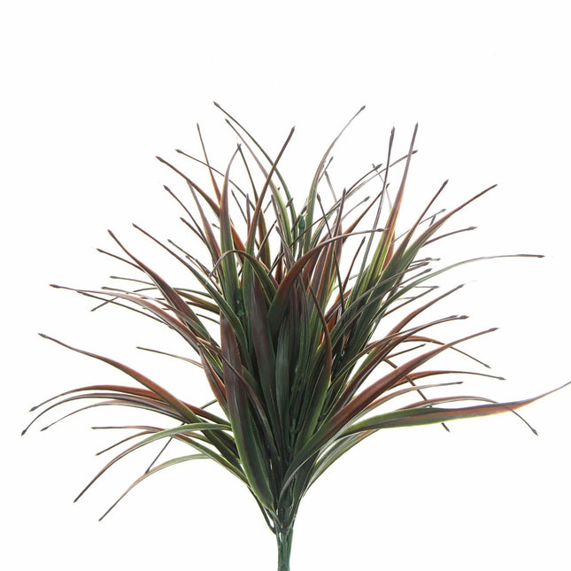 Artificial Brown Tipped Grass Plant UV Resistant 35cm - Petal & Stem