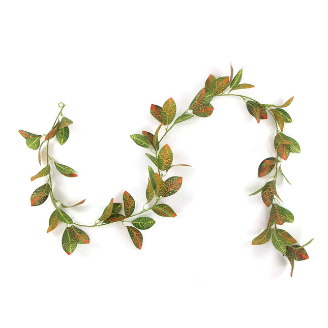 Artificial Croton Vine / Hanging Garland 180cm - Petal & Stem