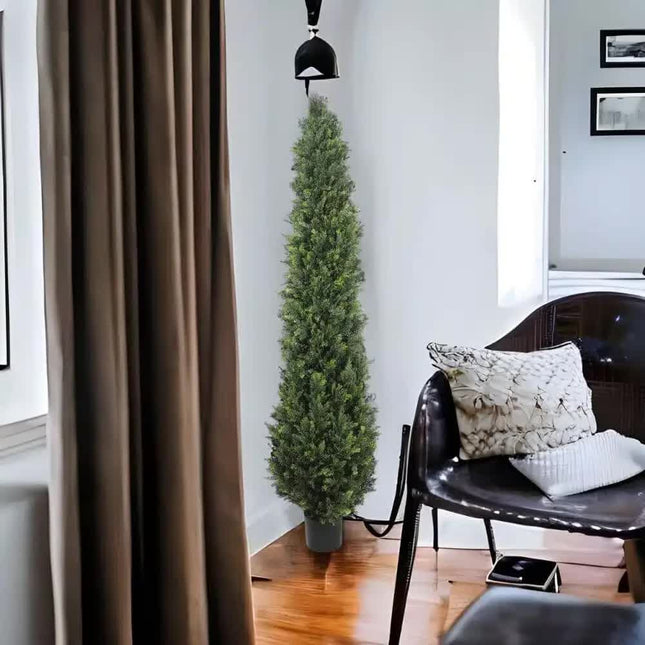 Artificial Cypress Pine Tree UV Resistant 2.1M - Petal & Stem