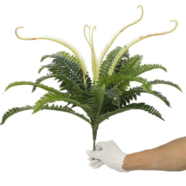 Artificial Dark Green Boston Fern 60cm - Petal & Stem