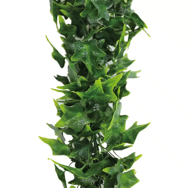 Artificial Extendable Hanging Bright Green Ivy Bushy Vine UV Resistant 55cm - Petal & Stem