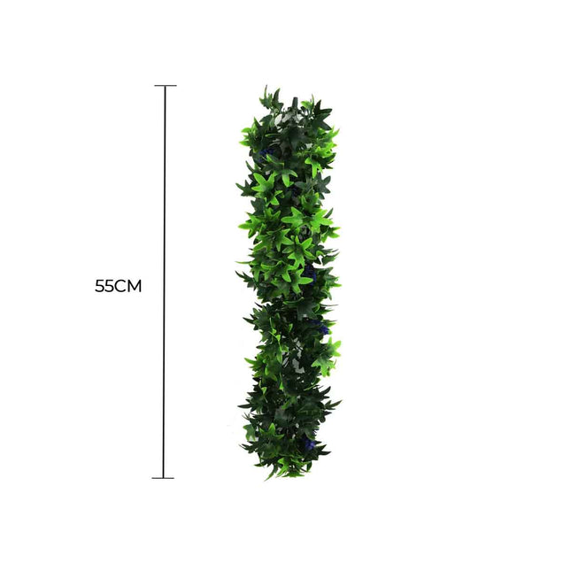 Artificial Extendable Hanging Bright Green Ivy Bushy Vine UV Resistant 55cm - Petal & Stem