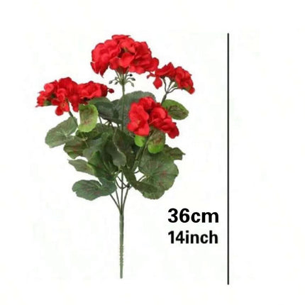 Artificial Flowers Peach Colour - Petal & Stem
