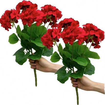 Artificial Flowers Peach Colour - Petal & Stem