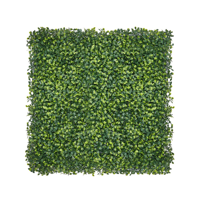 Artificial Grass Wall Panels, 40 x 120 inch, Milan Grass Greenery Boxwood Panel for Indoor Outdoor Green Decor & Ivy Fence Covering, Privacy Backdrop Wall Hedge Screen for Garden - Petal & Stem