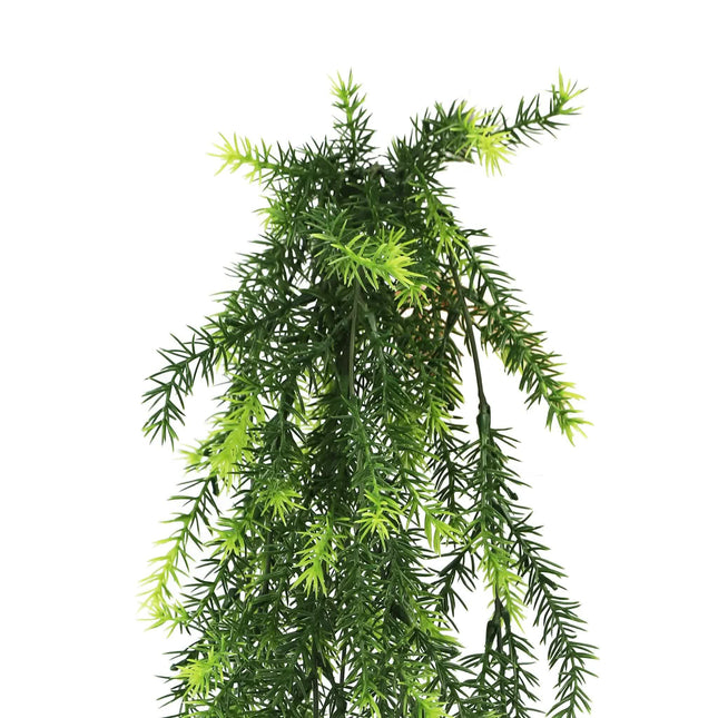 Artificial Hanging Cedar Vine Garland Bush UV Resistant and Fire Rated 20cm x 76cm - Petal & Stem