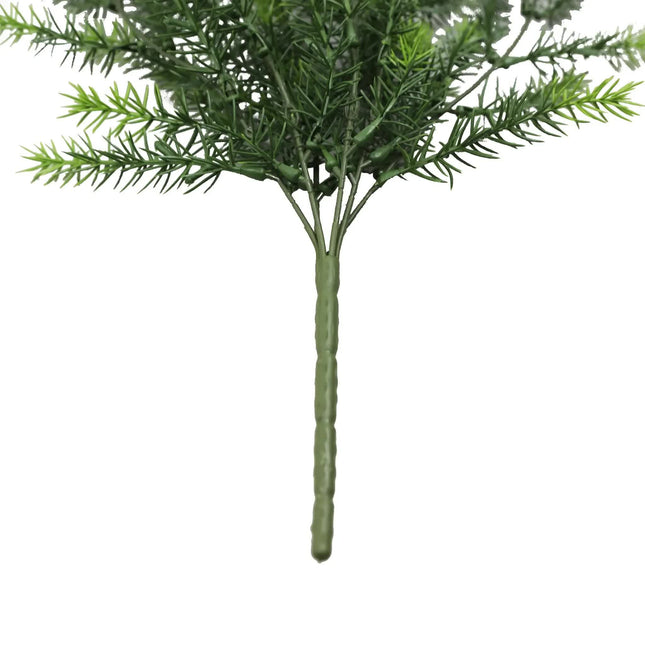 Artificial Hanging Cedar Vine Garland Bush UV Resistant and Fire Rated 20cm x 76cm - Petal & Stem