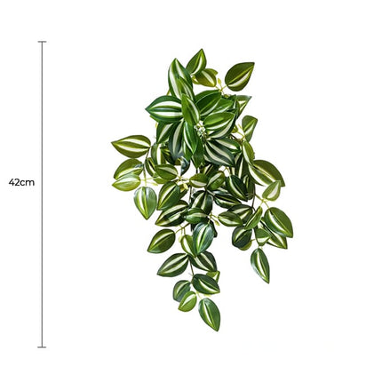 Artificial Hanging / Draping Tradescantia Zebrina 42cm - Petal & Stem