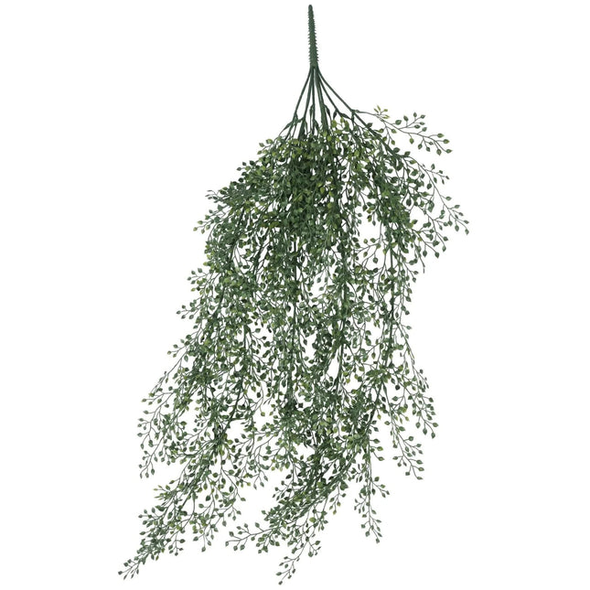 Artificial Hanging Jade Leaf Vine UV Resistant 90cm - Petal & Stem