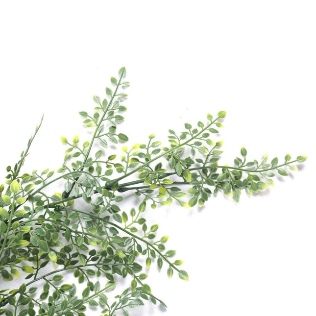 Artificial Hanging Plant (Maiden Hair Fern) UV Resistant 90cm - Petal & Stem
