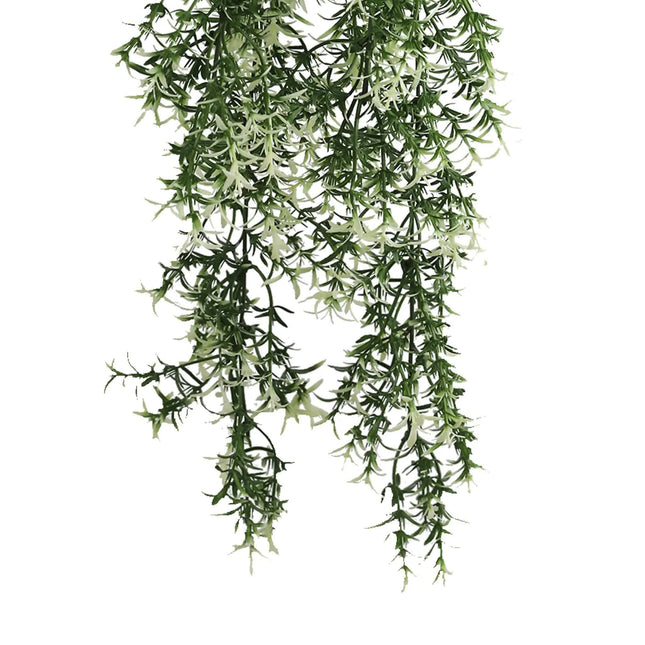 Artificial Hanging Star Jasmine Vine UV Resistant and Fire Rated 20cm x 76cm - Petal & Stem