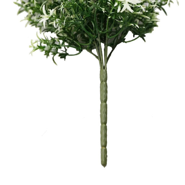 Artificial Hanging Star Jasmine Vine UV Resistant and Fire Rated 20cm x 76cm - Petal & Stem