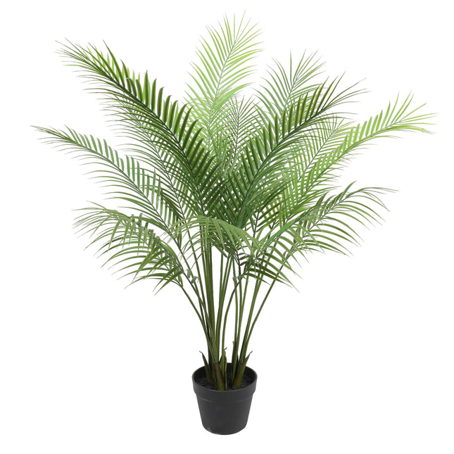 Artificial Modern Bushy Areca Fern Tree 120cm - Petal & Stem