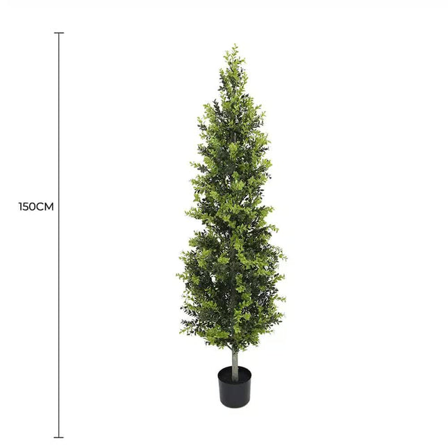 Artificial Potted Topiary Tree UV Resistant 150cm - Petal & Stem