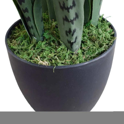 Artificial Snake Plant Sansevieria UV Resistant 60cm - Petal & Stem