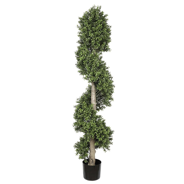 Artificial Topiary Spiral Tree 150cm UV Resistant - Petal & Stem