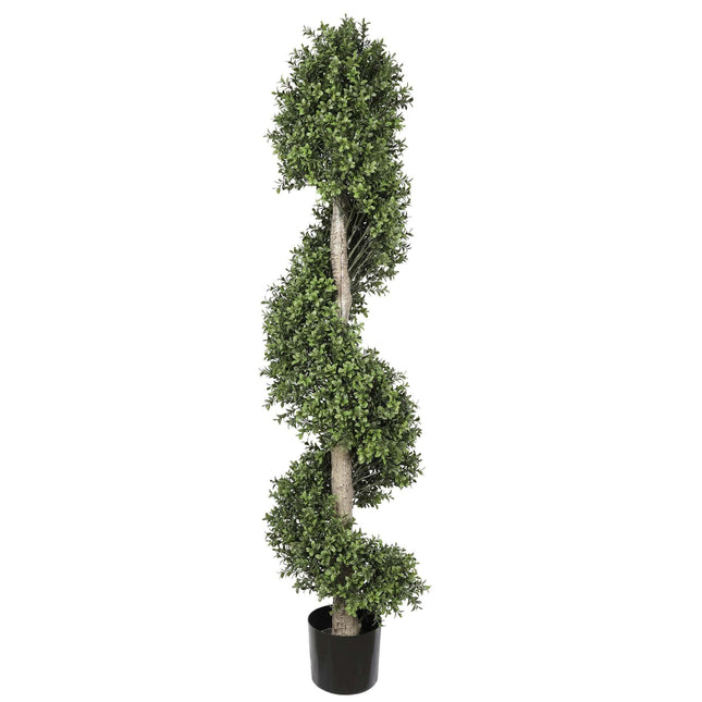 Artificial Topiary Spiral Tree 150cm UV Resistant - Petal & Stem