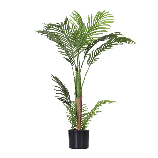 Artiss 100cm Artificial Palm Tree Faux Trees Indoor Decor Artificial Plants Lifelike Plant - Petal & Stem