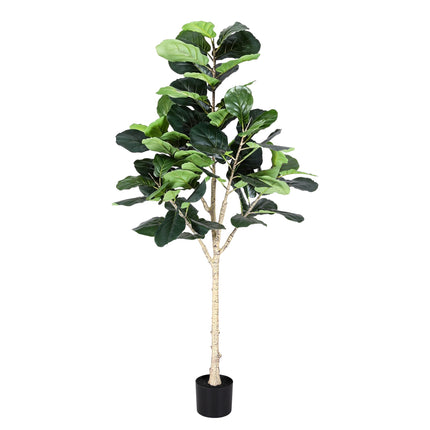 Artiss 180cm Artificial Fiddle Tree Faux Trees Indoor Decor Artificial Plants Lifelike Plant 1.8M - Petal & Stem