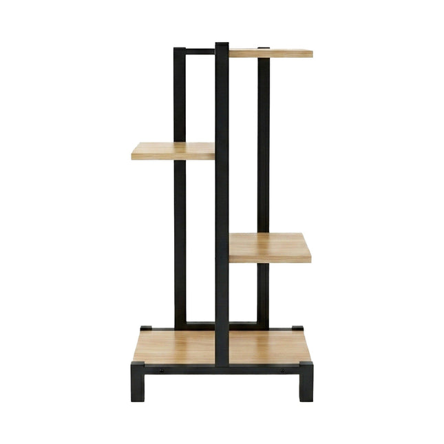 Artiss 4 Tiers Plant Stand Metal Flower Pots Shelf Indoor Outdoor Garden Home - Petal & Stem