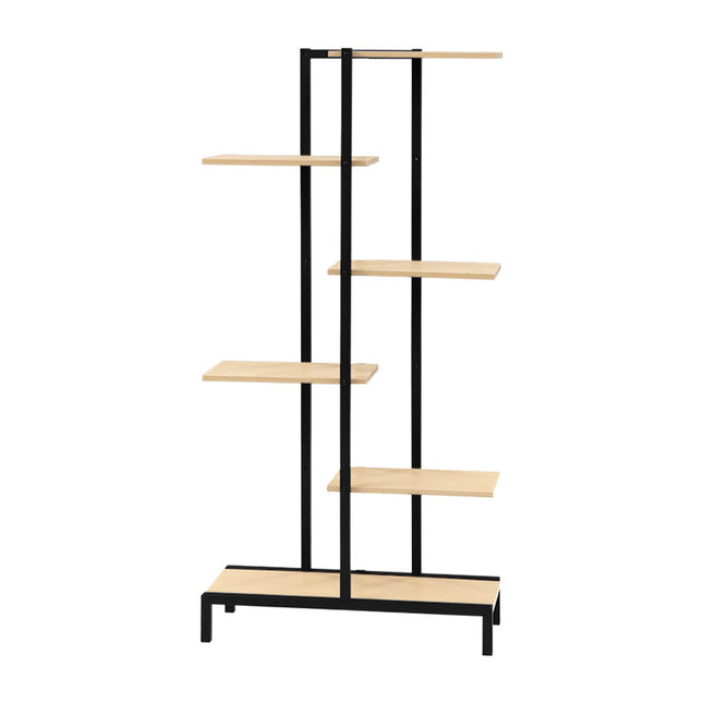 Artiss Plant Stand 6 Tier Metal Zigzag Flower Pot Shelf - Petal & Stem
