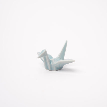 Chopstick Rest Origami Crane Light Blue - Petal & Stem