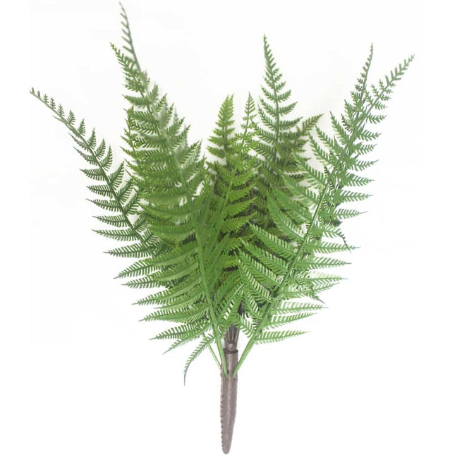 Dark Fern Stem UV Resistant 38cm - Petal & Stem