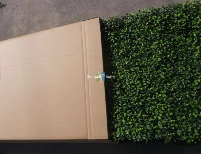 Deluxe Portable Buxus Hedge UV Resistant 100cm Long x 50cm High - Petal & Stem