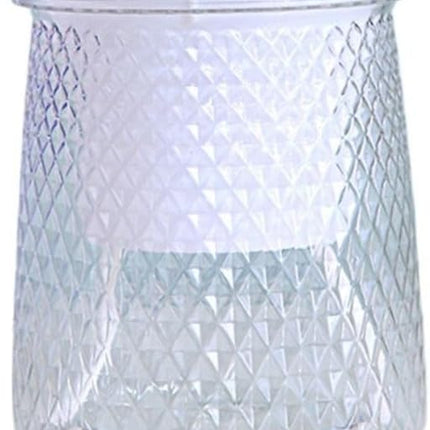 Flower pots Plastic flower pots sustainable garden supplies hydroponic flower pots visible water level With absorbent cotton rope 10 x H 12 cm Transparent - Petal & Stem