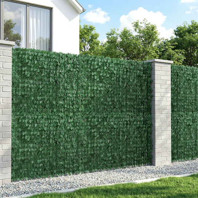 Gardeon Artificial Ivy Privacy Fence Screen Greenery Backdrop Panel for Balcony Patio Garden - Petal & Stem