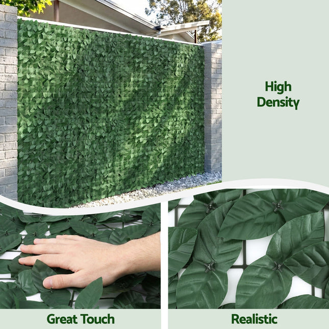 Gardeon Artificial Ivy Privacy Fence Screen Greenery Backdrop Panel for Balcony Patio Garden - Petal & Stem