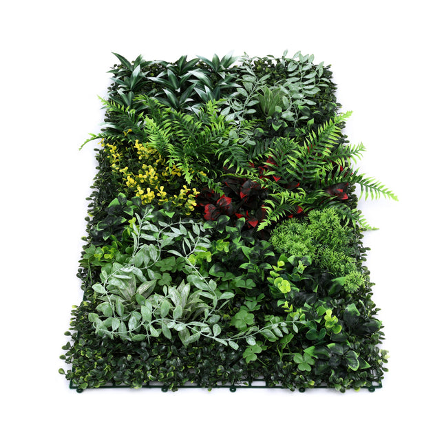 Gardeon Artificial Plant Wall Panels 50X100CM Boxwood Panel Hedge Grass Backdrop Backyard Green Decor - Petal & Stem