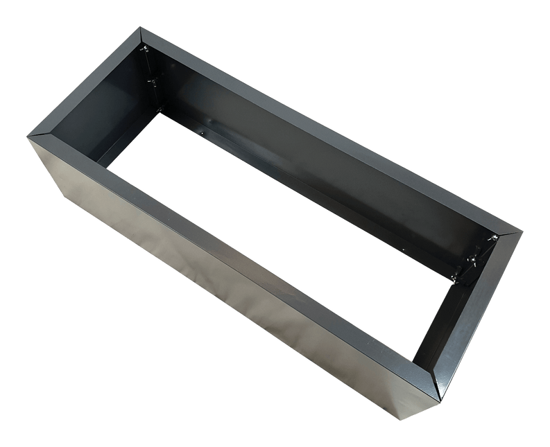 Grey Metal Planter Small - Petal & Stem