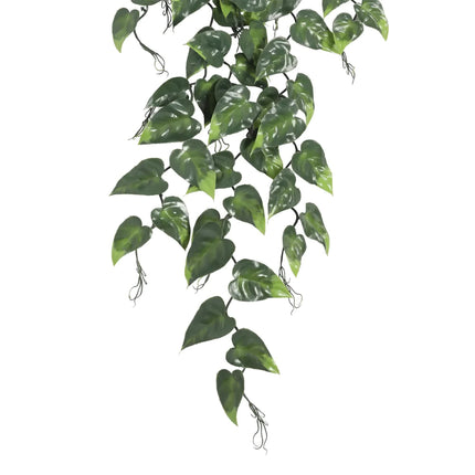 Hanging Artificial Pothos / Philodendron Plant UV Resistant 105cm - Petal & Stem