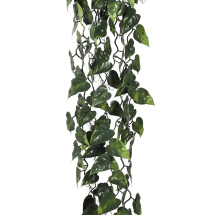 Hanging Artificial Pothos / Philodendron Plant UV Resistant 105cm - Petal & Stem