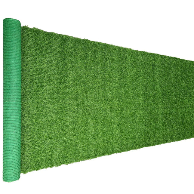 Landscape Series Artificial Grass Roll (Synthetic Grass DIY Turf) Green Backing 3m X 1m - Petal & Stem