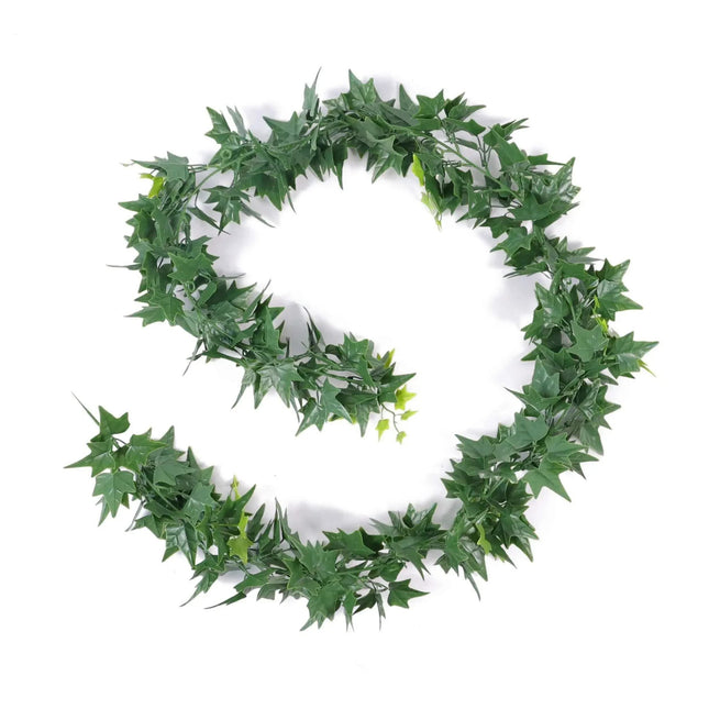 Lifelike Hanging Ivy Garland 160cm UV Resistant Interconnectable - Petal & Stem