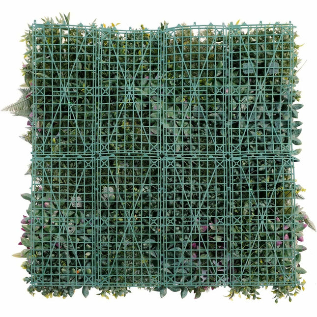 Luxury Country Fern Recycled Vertical Garden / Green Wall UV Resistant 100cm X 100cm - Petal & Stem