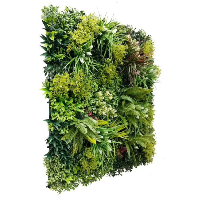 Luxury Lush Spring Recycled Vertical Garden / Green Wall UV Resistant Sample - Petal & Stem