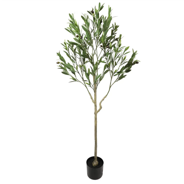 Nearly Natural Artificial Olive Tree UV Resistant 150cm - Petal & Stem