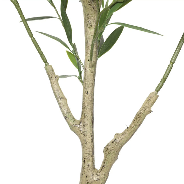 Nearly Natural Artificial Olive Tree UV Resistant 180cm - Petal & Stem