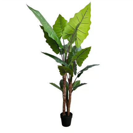 Nearly Natural Artificial Taro Elephant Ear Palm 170cm - Petal & Stem