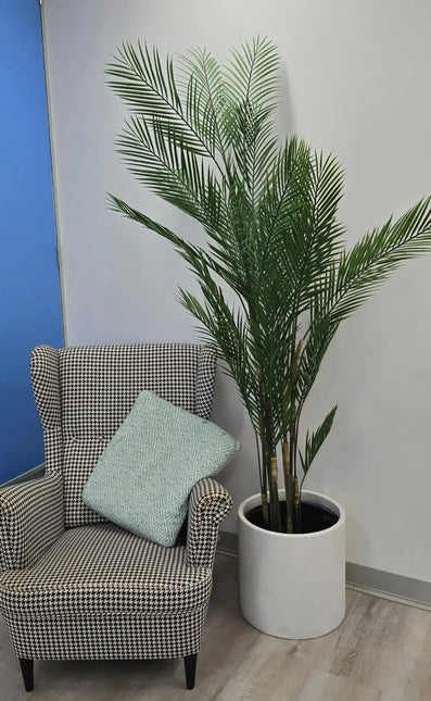 Premium Artificial Areca Palm Tree 210cm UV Resistant (New Arrival) - Petal & Stem