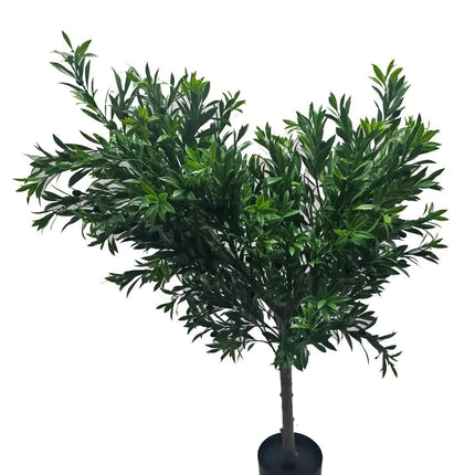 Premium Artificial Olive Tree 130cm UV Resistant - Petal & Stem