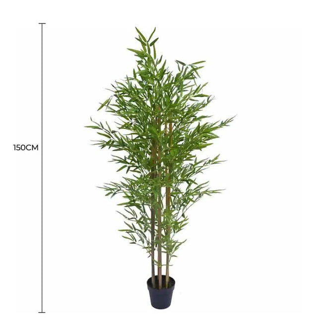 Premium Natural Cane Artificial Bamboo (UV Resistant) 150cm - Petal & Stem