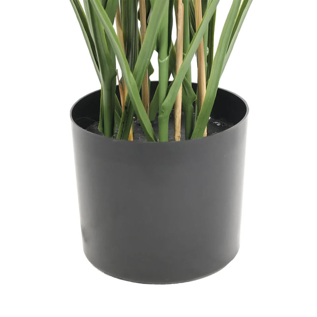 Premium Potted Artificial Long Grass (Yucca Grass / Reed Grass) 180cm UV Resistant - Petal & Stem