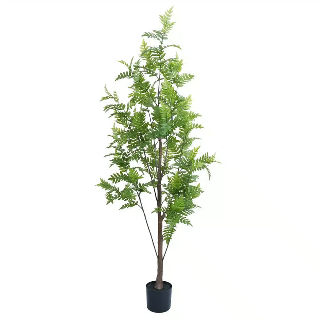 Premium Real Touch Artificial Bracken Palm Tree 180cm - Petal & Stem