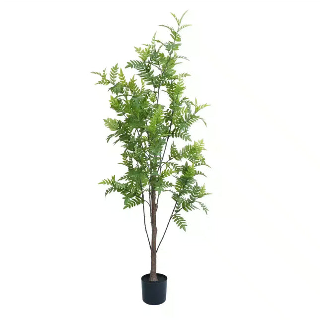 Premium Real Touch Artificial Bracken Palm Tree 180cm - Petal & Stem